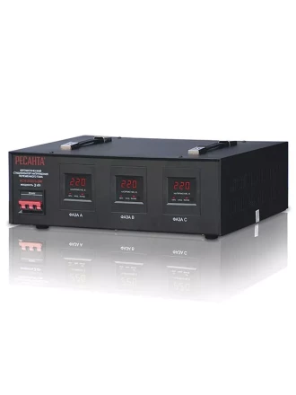 Стабилизатор трехфазный РЕСАНТА АСН-3000/3 купить в Тюмени