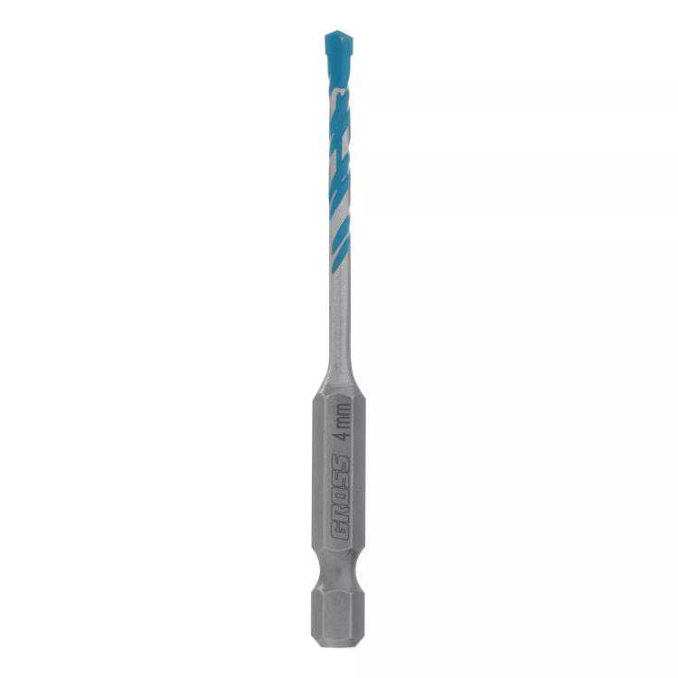 Сверло универсальное Gross, Multipurpose PRO, 6-гр. хвостовик, 4мм, 706010 купить в Тюмени