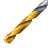 Сверло спиральное по металлу Denzel 5,5 х 139 мм, Р6М5, Golden Tip, удлиненное, 718255 купить в Тюмени