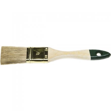 Кисть плоская STAYER &quot;LASUR-STANDARD&quot;, смешанная (натуральная и искусственная) щетина, деревянная ручка, 38мм 01031-38 купить в Тюмени