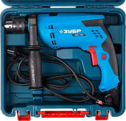Дрель ударная + кейс ЗДУ-780 ЭРКМ2 серия ПРОФЕССИОНАЛ купить в Тюмени