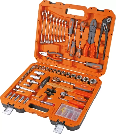 Набор инструментов Кратон TS-11 1/2 1/4 99 пр 2 28 09 011 купить в Тюмени