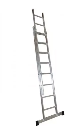 Лестница двухсекционная 2х 8 ступеней ЭНКОР 69696 купить в Тюмени