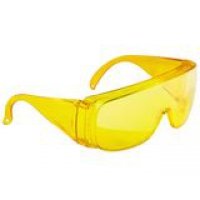 Очки защитные открытого типа желтые ударопрочный поликарбонат  СИБРТЕХ 89157 купить в Тюмени