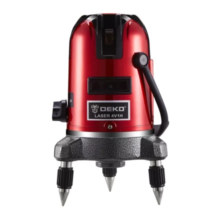 Уровень лазерный LL57 SET4 DEKO, 065-0296, в пластиковом кейсе со штативом купить в Тюмени