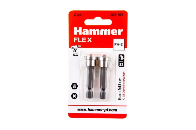 Бита HAMMER PH2 50мм (203-184) купить в Тюмени