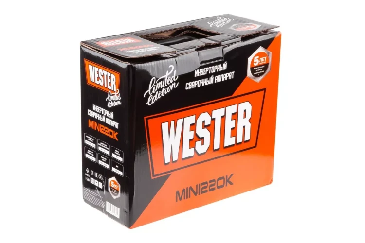 Сварочный аппарат WESTER MINI220K Limited Edition купить в Тюмени