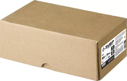 ЗУБР DIN 912, кл. пр. 8.8, М8 х 70 мм, цинк, 5 кг, винт с внутренним шестигранником, Профессионал (30318-08-070) купить в Тюмени