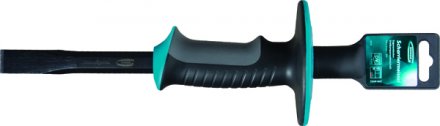 Зубило-скарпель 254х19 мм трехкомпонентный эргономичная ручка защитный протектор антикоррозийное покрытие GROSS 18701 купить в Тюмени