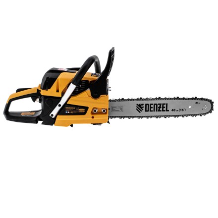 Пила цепная бензиновая Denzel DS-4516, шина 40 см, 45 см3, 2,5 л.с, шаг 0,325, паз 1,5 мм, 64 звена 95236 купить в Тюмени