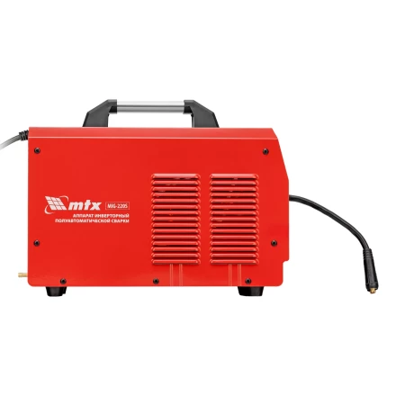 Аппарат инвертор. полуавтомат. cварки MTX MIG-220S 94304, 220A, ПВ 60%, катушка 5 кг купить в Тюмени