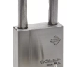 Замок ЗУБР "ЭКСПЕРТ" навесной, нержавеющая сталь (корпус и дужка), удлиненная закаленная дужка, 50мм 37290-50-1 купить в Тюмени