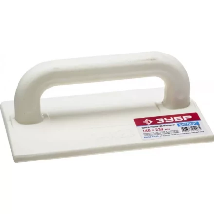 Терка ЗУБР &quot;ЭКСПЕРТ&quot; полиуретановая, 140х230мм 08130-14-23 купить в Тюмени