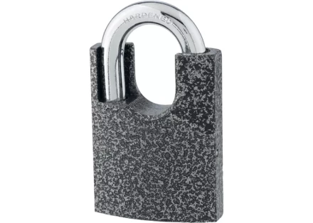 Замок навесной защищенная дужка 50 мм СИБРТЕХ 91637 купить в Тюмени