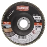 Круг Лепестковый Торцевой (КЛТ) HAMMER КЛТ 1 Ф125х22 Р80 213-026 купить в Тюмени