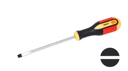 Отвертка шлиц. 1,2х6,5х150мм,трехкомп рук. 19616 купить в Тюмени