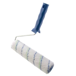 Валик &quot;Водные краски&quot;, 250 мм, ворс 12 мм, D - 48 мм, D ручки - 6 мм, полиэстер Сибртех 80187