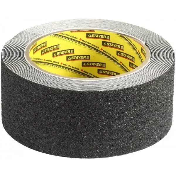 Клейкая лента, STAYER Profi 12270-50-05, противоскользящая, 50мм х 5м 12270-50-05 купить в Тюмени