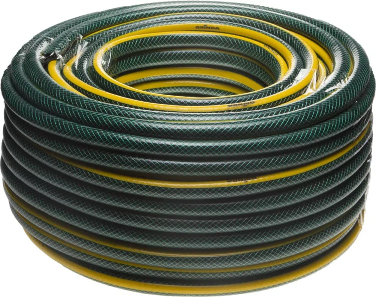 Шланг поливочный, 15 атм., армированный, 3-х слойный, 1/2"х50м, GRINDA Standard 429000-1/2-50 429000-1/2-50 купить в Тюмени