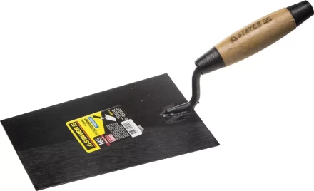 Кельма отделочника STAYER с деревянной усиленной ручкой КО 0821-1 купить в Тюмени