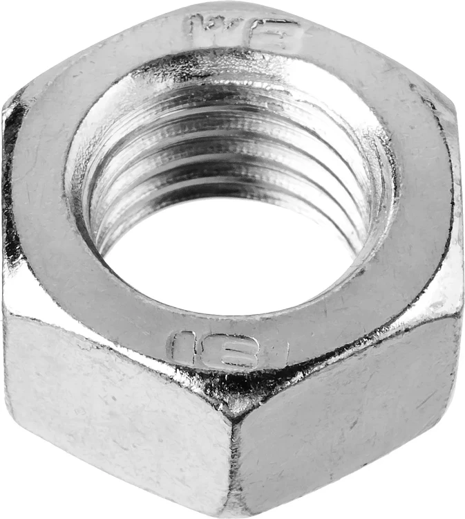 Гайка ГОСТ 5927-70, M10, 5 шт, кл. пр. 6, оцинкованная, ЗУБР 303556-10 купить в Тюмени