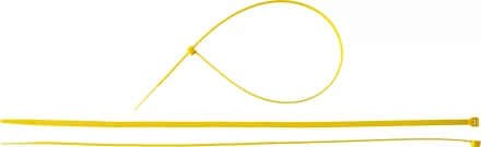 Хомуты нейлоновые ЗУБР &quot;МАСТЕР&quot; желтые, 4,8 мм x 400 мм, 100 шт 309050-48-400 купить в Тюмени