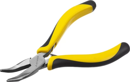 Тонкогубцы STAYER &quot;MASTER&quot; изогнутые &quot;HERCULES&quot; &quot;MINI&quot;, 120мм 2218-3_z03 купить в Тюмени
