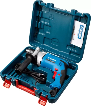 Дрель ударная + кейс ЗДУ-850 ЭРМКМ2 серия ПРОФЕССИОНАЛ купить в Тюмени