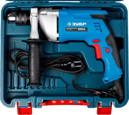 Дрель ударная + кейс ЗДУ-850 ЭРМКМ2 серия ПРОФЕССИОНАЛ купить в Тюмени