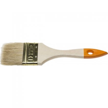 Кисть флейцевая DEXX, деревянная ручка, натуральная щетина, индивидуальная упаковка, 63мм 0100-063_z02 купить в Тюмени