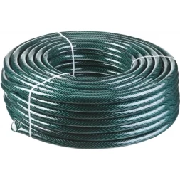 Шланг РОСТОК КЛАССИК поливочный, 10 атм., армированный, 3-х слойный, 3/4"x50м 40308-3/4-50