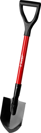 Лопата &quot;МАСТЕР&quot; автомобильная, стальной черенок, ЗУБР 39258 купить в Тюмени