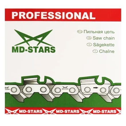 Цепь для электро и бензопилы 62 зв. с шагом 3/8 купить в Тюмени