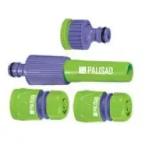 Набор для подключения шланга 3/4" (распылитель 3 адаптера к распылителю)  PALISAD 65179 купить в Тюмени