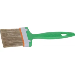 Кисть плоская ЗУБР &quot;ЛАЗУРЬ-СТАНДАРТ&quot;, смешанная щетина, пластмассовая ручка, 1&quot;/25мм 01017-025