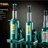 Домкрат гидравлический бутылочный "Kraft-Lift", сварной, 10т, 230-456мм, KRAFTOOL 43462-10 43462-10_z01 купить в Тюмени