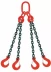 Строп цепной четырехветвевой 4СЦ 17 т L=8 м 8 кл с ОВ 17.0т купить в Тюмени