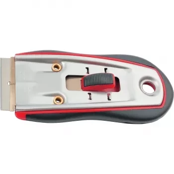 Скребок, выдвижное лезвие, обрезиненный корпус из нержавеющей стали 3 запас.  лезвия MATRIX 90506 купить в Тюмени