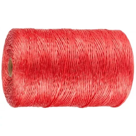 Шпагат ЗУБР многоцелевой полипропиленовый, красный, d=1,8 мм, 500 м, 50 кгс, 1,2 ктекс 50039-500 купить в Тюмени