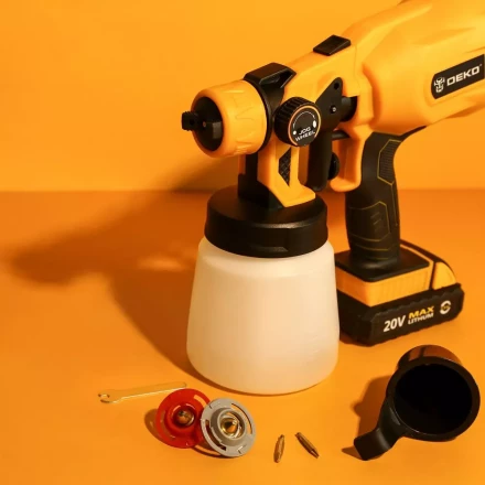 Краскопульт аккумуляторный DKSG20K2 DEKO, 063-4180 купить в Тюмени