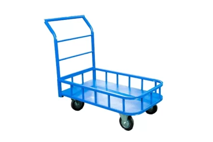 Тележка платформенная TOR ТП-МБ (500х800) с бортами (колеса 125мм) 1047887 купить в Тюмени