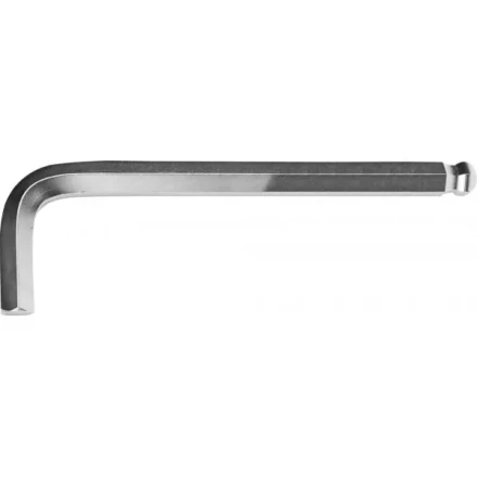 Ключ KRAFTOOL &quot;INDUSTRIE&quot; имбусовый, длинный, Cr-V, хромосатинированное покрытие, HEX 22 27437-22 купить в Тюмени