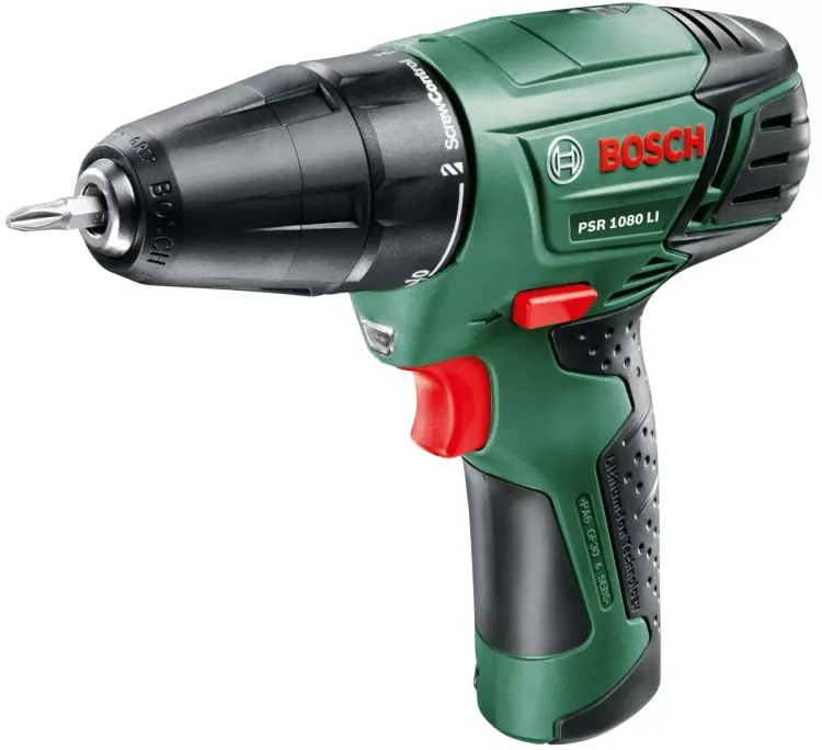 Аккумуляторная дрель BOSCH PSR 1080 LI интегрированный аккумулятор (0.603.985.021) купить в Тюмени