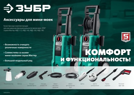 ЗУБР для пистолета МИГ-180, щётка (70403-180-1) купить в Тюмени