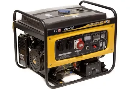Электростанция бензиновая KIPOR KGE6500E3 купить в Тюмени