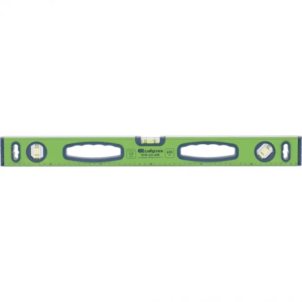 Уровень алюминиевый УСМ-0,5-400 фрезерованный 3 глазка магнитный 400 мм СИБРТЕХ 34113 купить в Тюмени