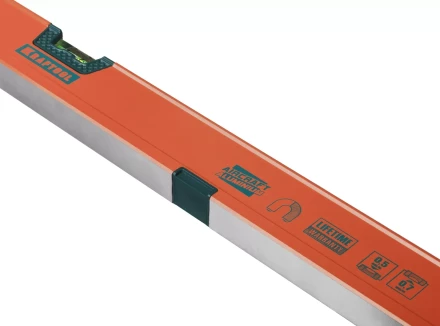 Уровень KRAFTOOL &quot;KRAFT-MAX&quot; магнитный, особо усилен, 2 ампулы, 2 фрезерованные базовые поверхности, 100см 34575-100 купить в Тюмени