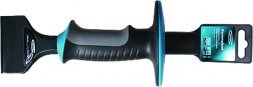 Зубило-конопатка 215х44 мм трехкомпонентная эргономичная ручка защитный протектор антикоррозийное покрытие GROSS 18705