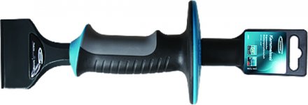 Зубило-конопатка 215х44 мм трехкомпонентная эргономичная ручка защитный протектор антикоррозийное покрытие GROSS 18705 купить в Тюмени