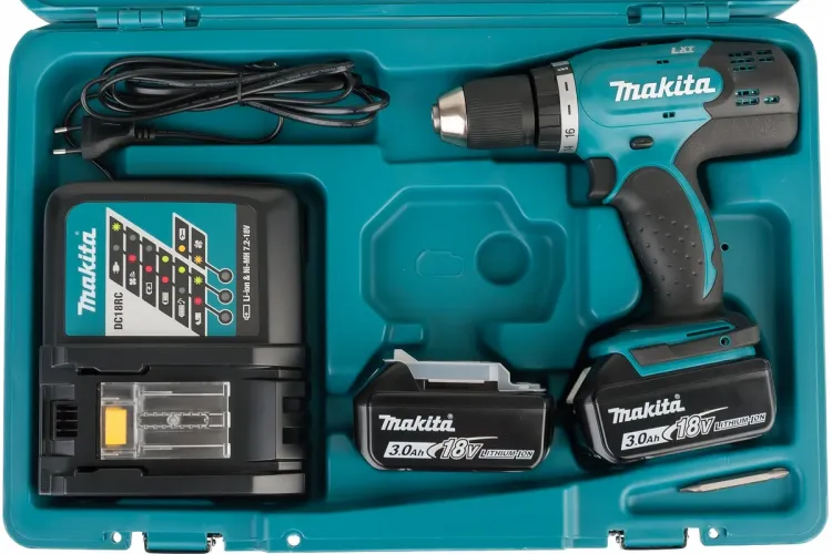 Аккумуляторная дрель-шуруповерт DDF453RFE Makita купить в Тюмени